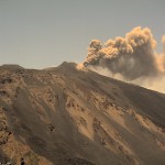 17/05 Ash Column from Sud Est crater - Etna